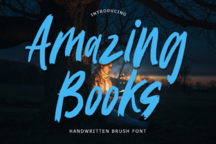 Amazing Books: A Playful Font for Impactful Campaigns