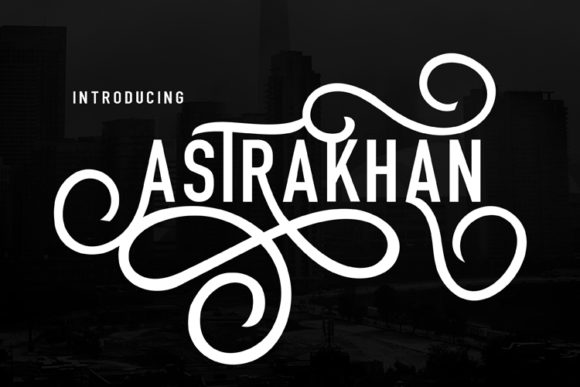 Astrakhan: A Display Font That Elevates Branding