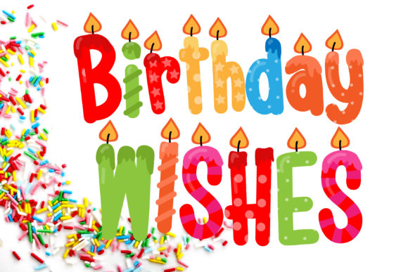 Birthday Wishes Duo: A Display Font for Editorial Magic
