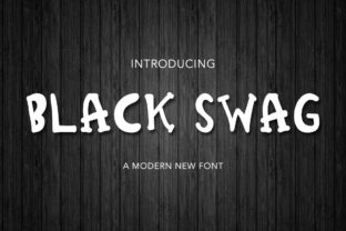 Black Swag: A Font That Elevates Brand Design