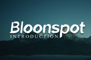 Bloonspot: A Fun Font for Your Brand's Visual Identity