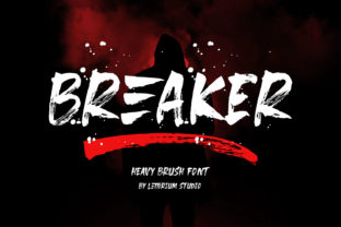 Breaker Font for Editorial Design