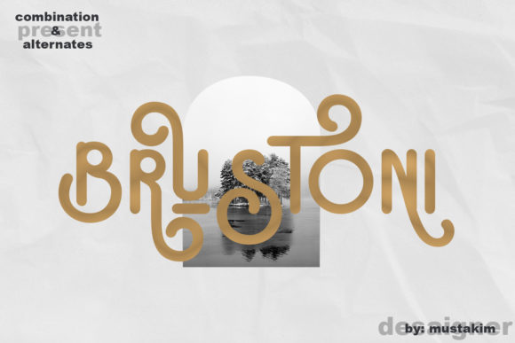 Brustoni: A Playful Display Font for Eye-Catching Campaigns