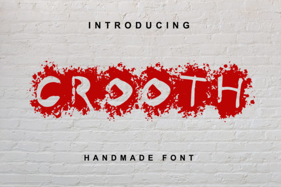 Crooth Display Font for Eye-Catching Brand Content