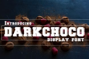Darkchoco: A Versatile Display Font for Modern Web Design