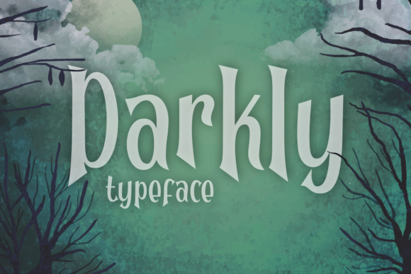 Darkly: A Spooky Display Font for Creative Branding