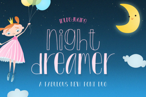 Discover the Grace of Night Dreamer Font