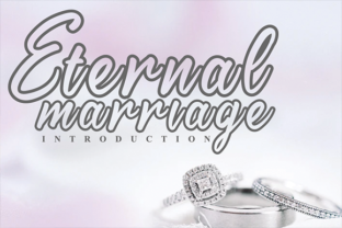 Eternal Marriage Font for Editorial Design