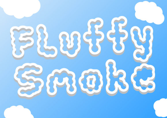 Fluffy Smoke: The Font That Adds Fluff to Your Digital Brand