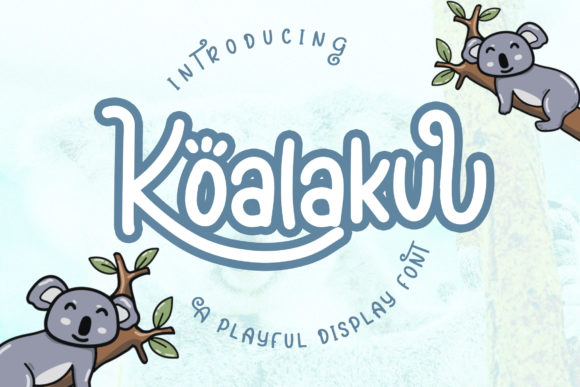 Koalakuu: A Quirky Display Font for Creative Makers
