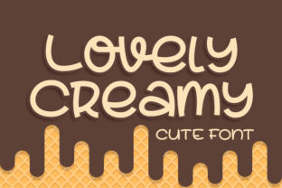 Lovely Creamy Display Font Review