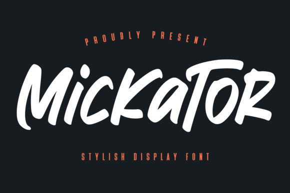 Mickator: A Font That Elevates Every Handmade Detail