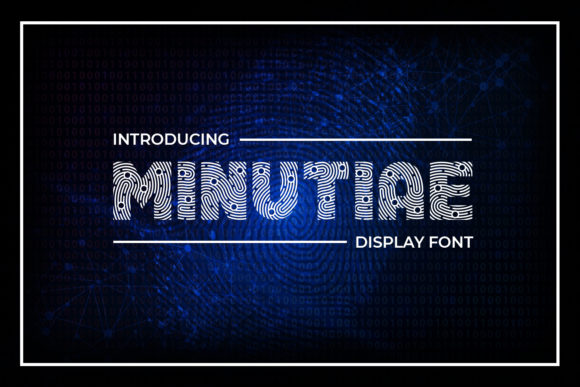 Minutiae: A Font That Breathes Life Into Every Detail