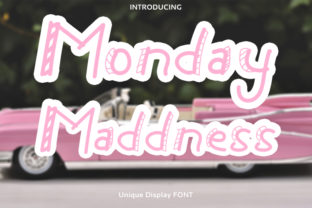 Monday Maddness: A Designer’s Take on a Bold Display Font