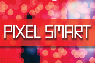 Pixel Smart: A Playful Display Font for Digital Creativity