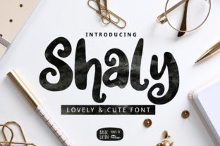Shaly: A Bold Display Font for Memorable Branding