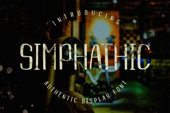 Simphathic: A Bold Statement in Display Typography