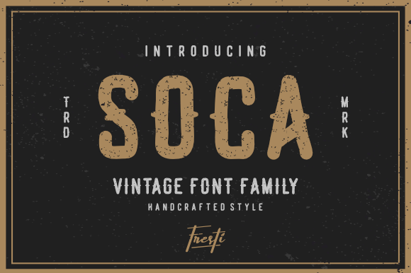 Soca Display Font Review