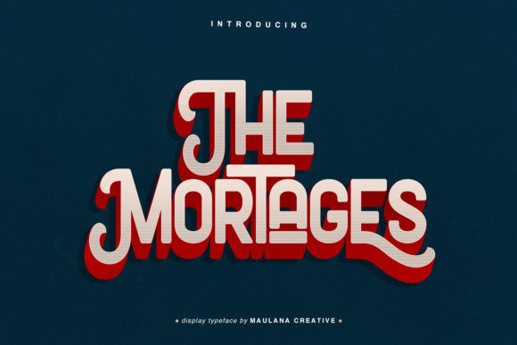 The Mortages Display Font for Web Design